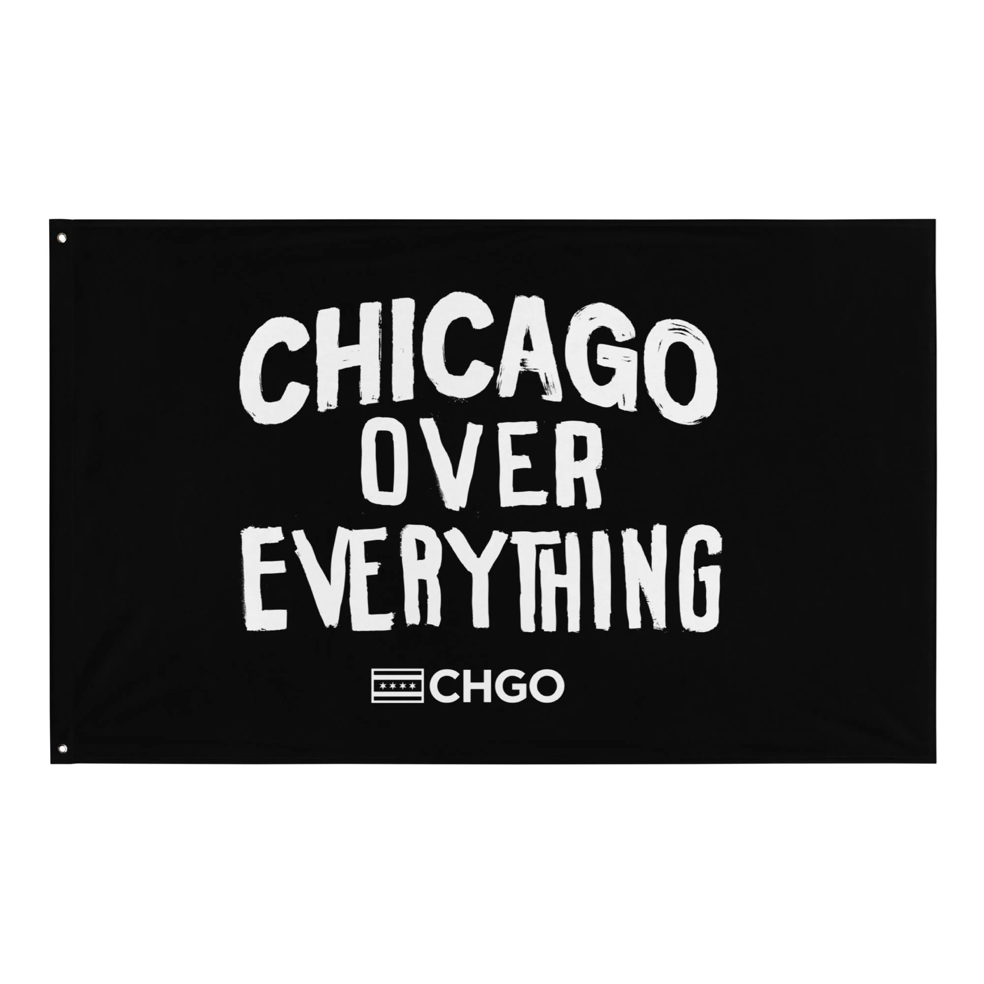 CHGO Chicago Over Everything Flag