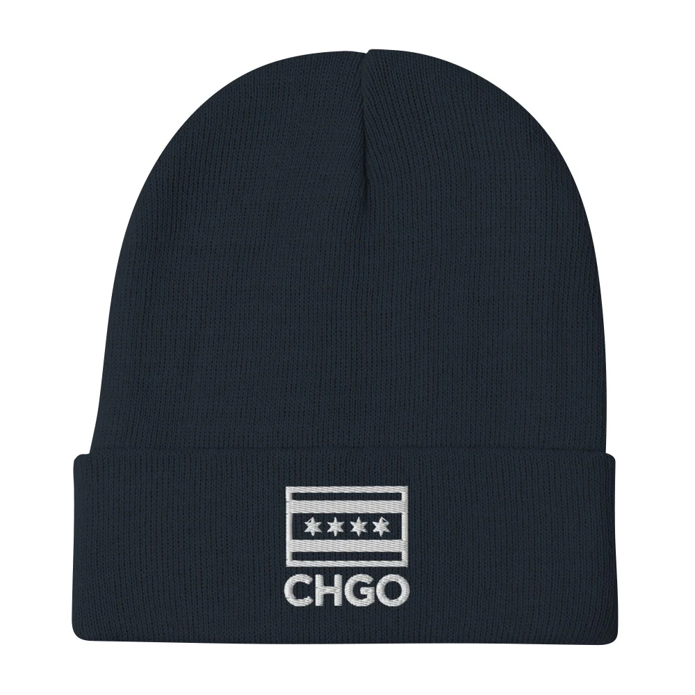 CHGO Flag Beanie - Image 2