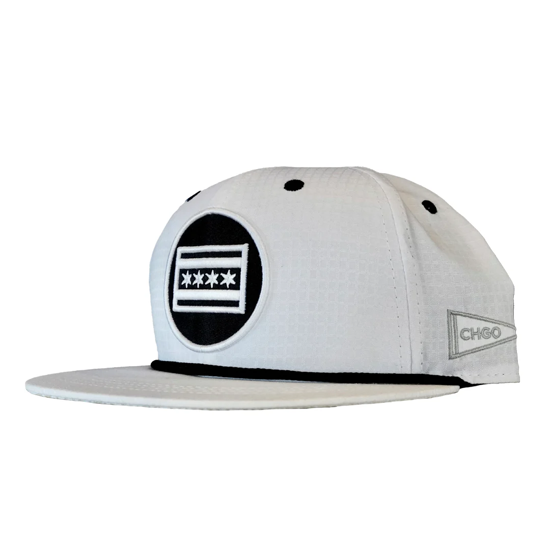 CHGO Flag Golf Hat - Image 2