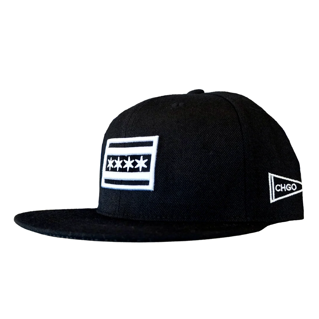 CHGO Flag Snapback Hat - Image 2