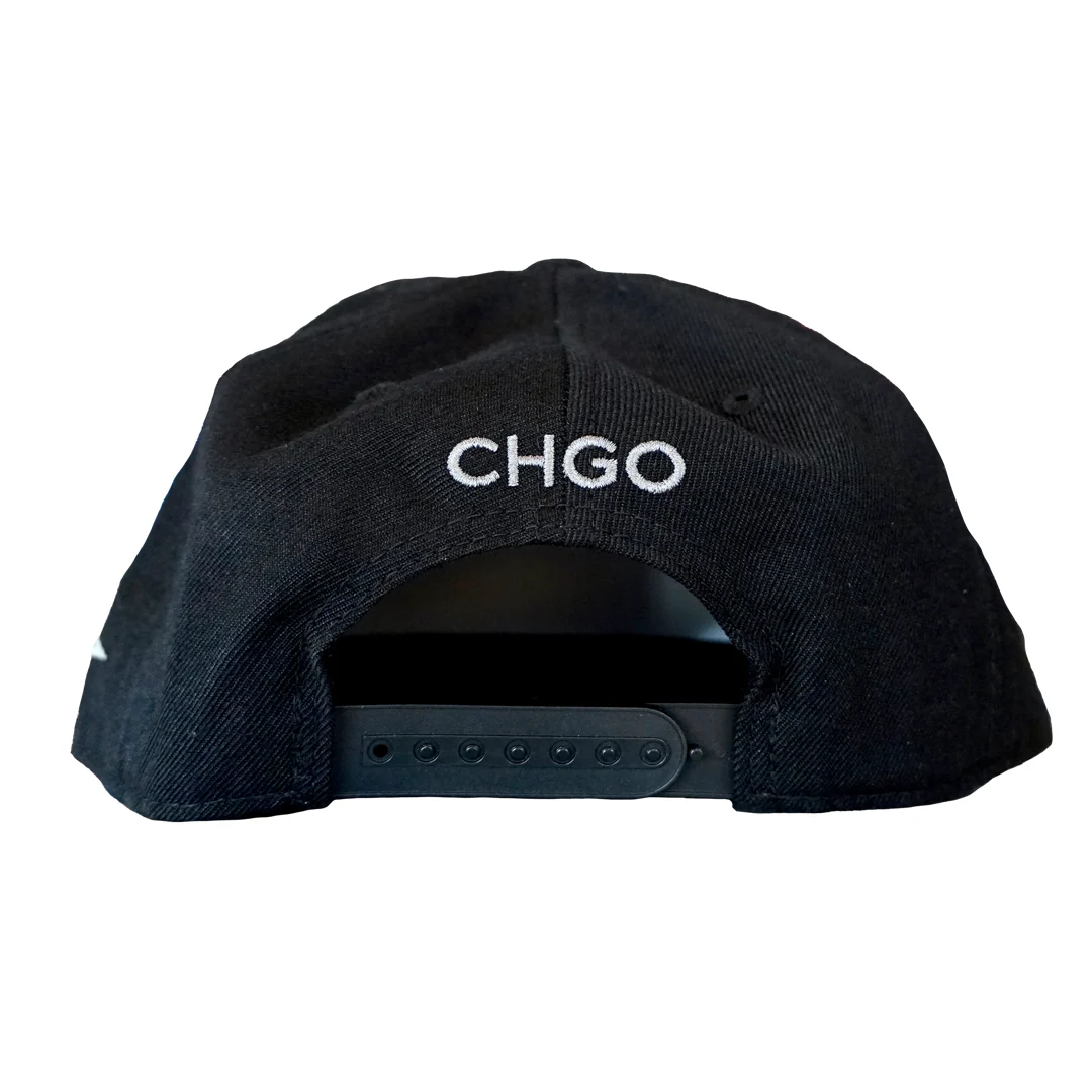 CHGO Flag Snapback Hat - Image 3