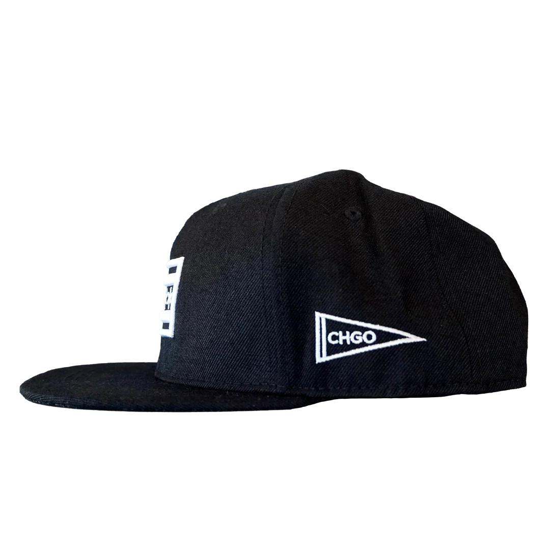 CHGO Flag Snapback Hat - Image 4