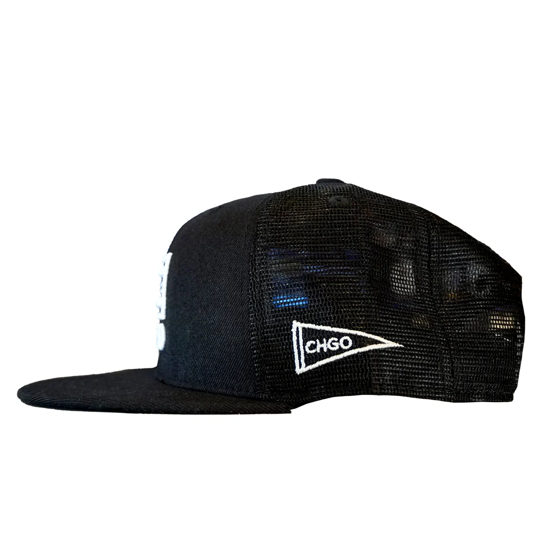 CHGO Flag Trucker Hat - Image 4