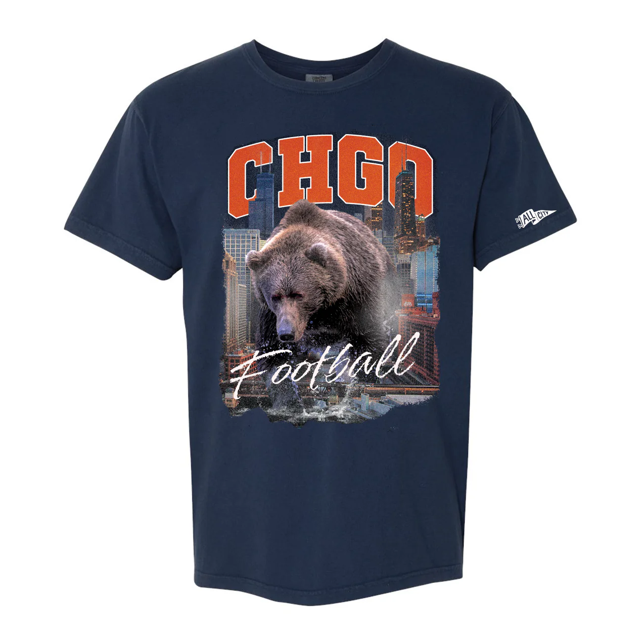 CHGO Football Collage Tee