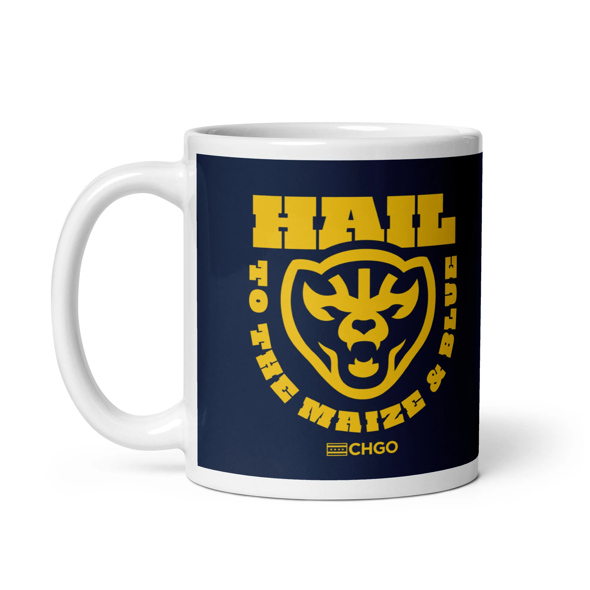 CHGO Hail to the Maize and Blue Mug - Image 2