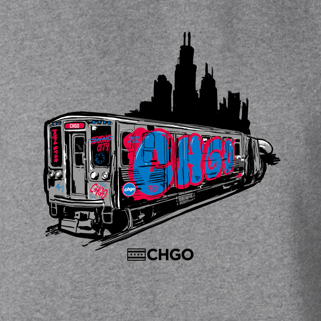 CHGO L Train Hoodie - Image 5