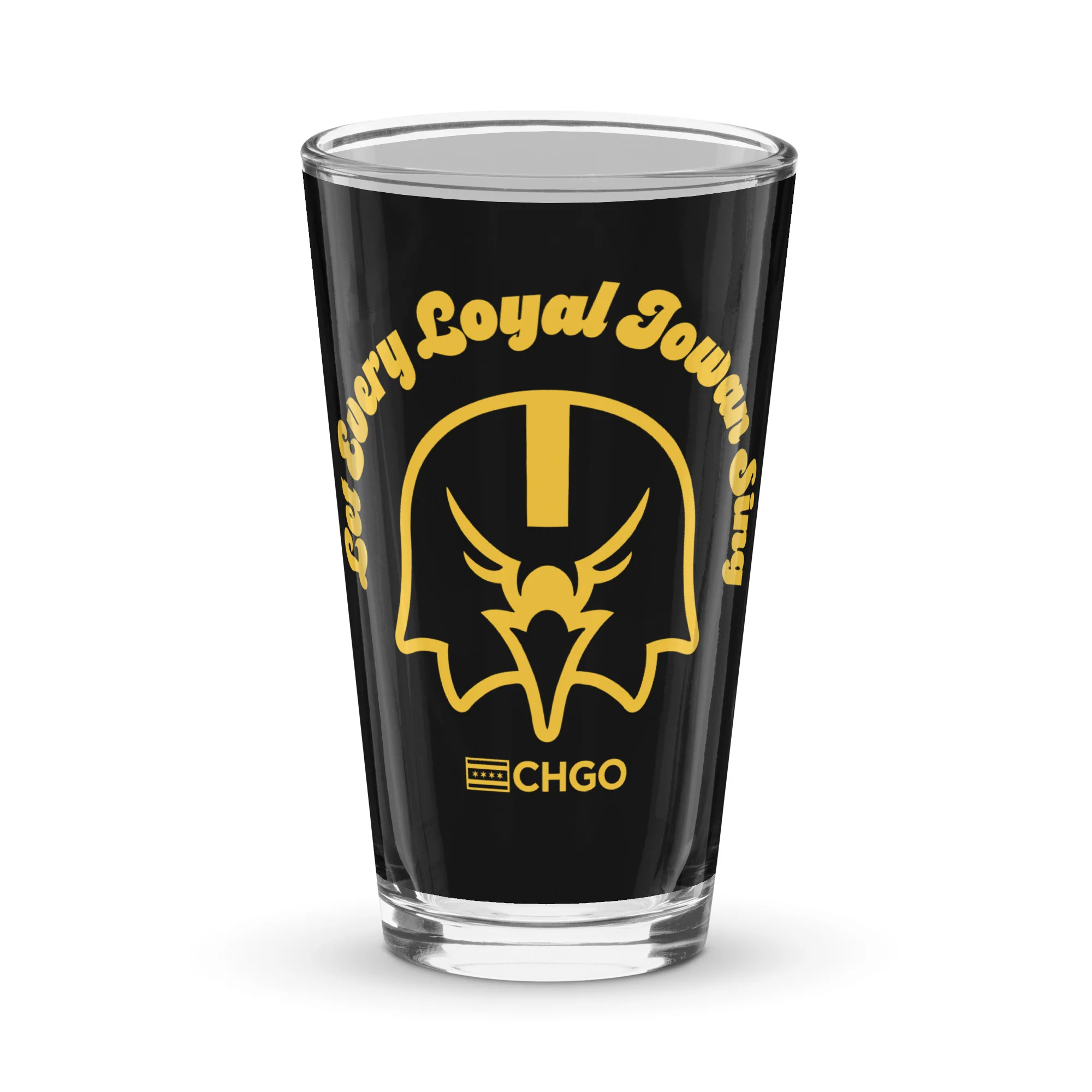 CHGO Let Every Loyal Iowan Sing Pint Glass