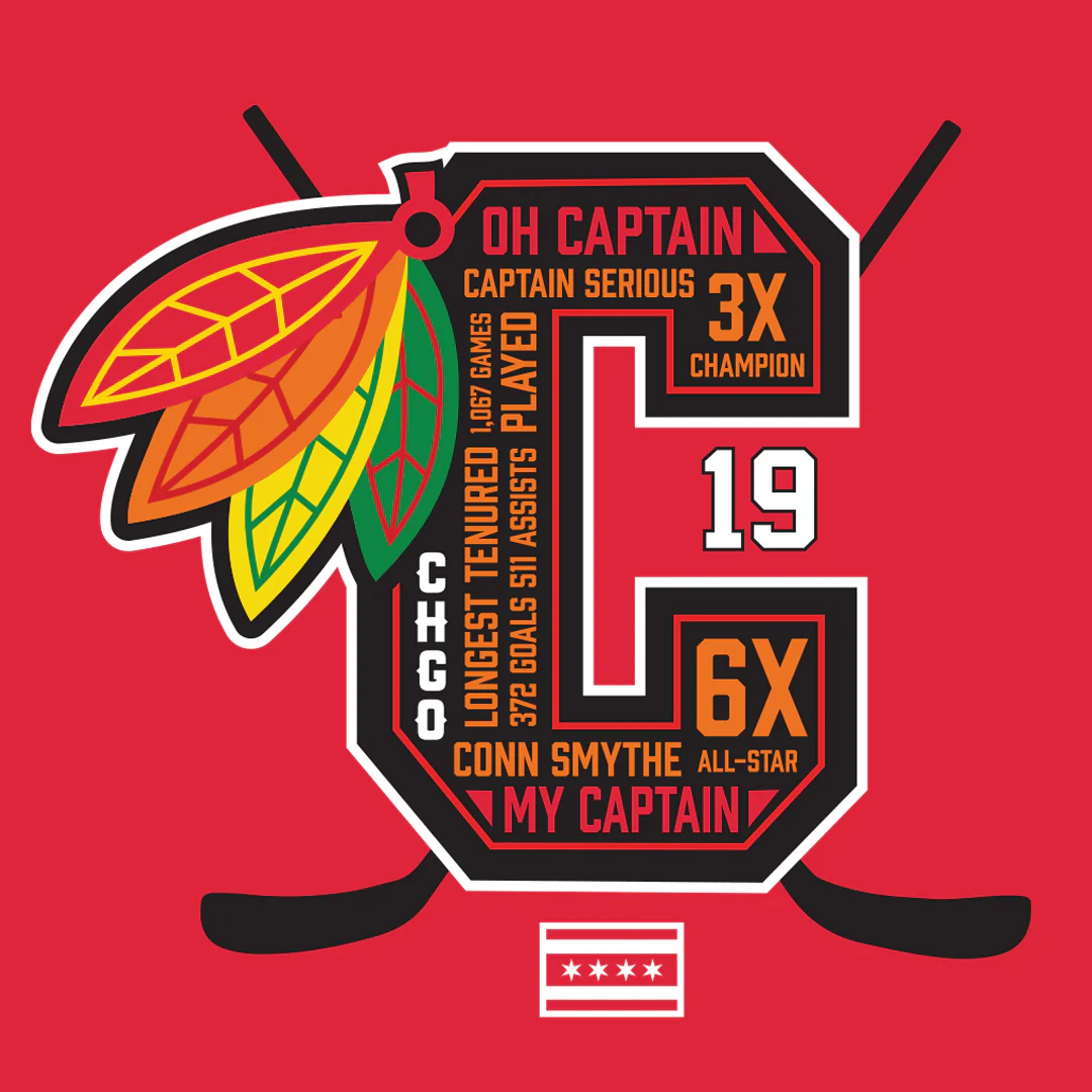 CHGO Oh Captain Tee - Image 2