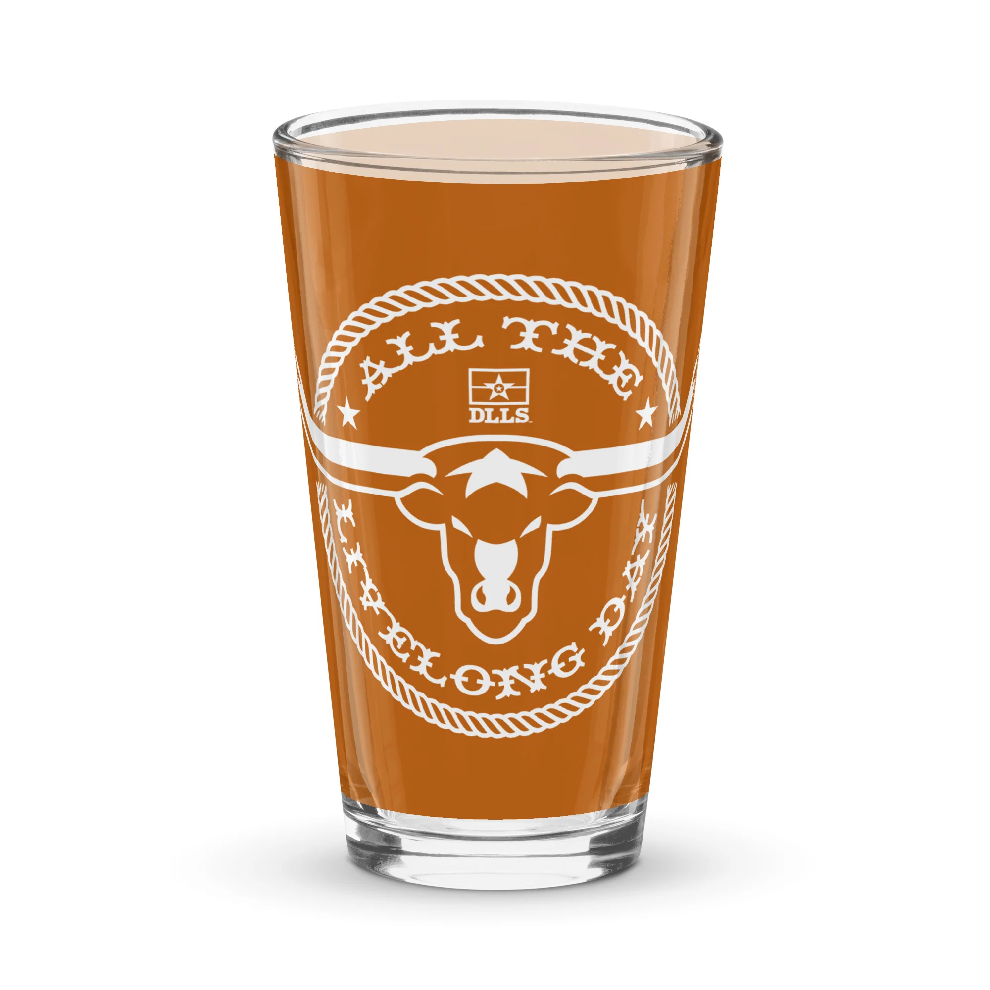 DLLS All The Livelong Day Pint Glass