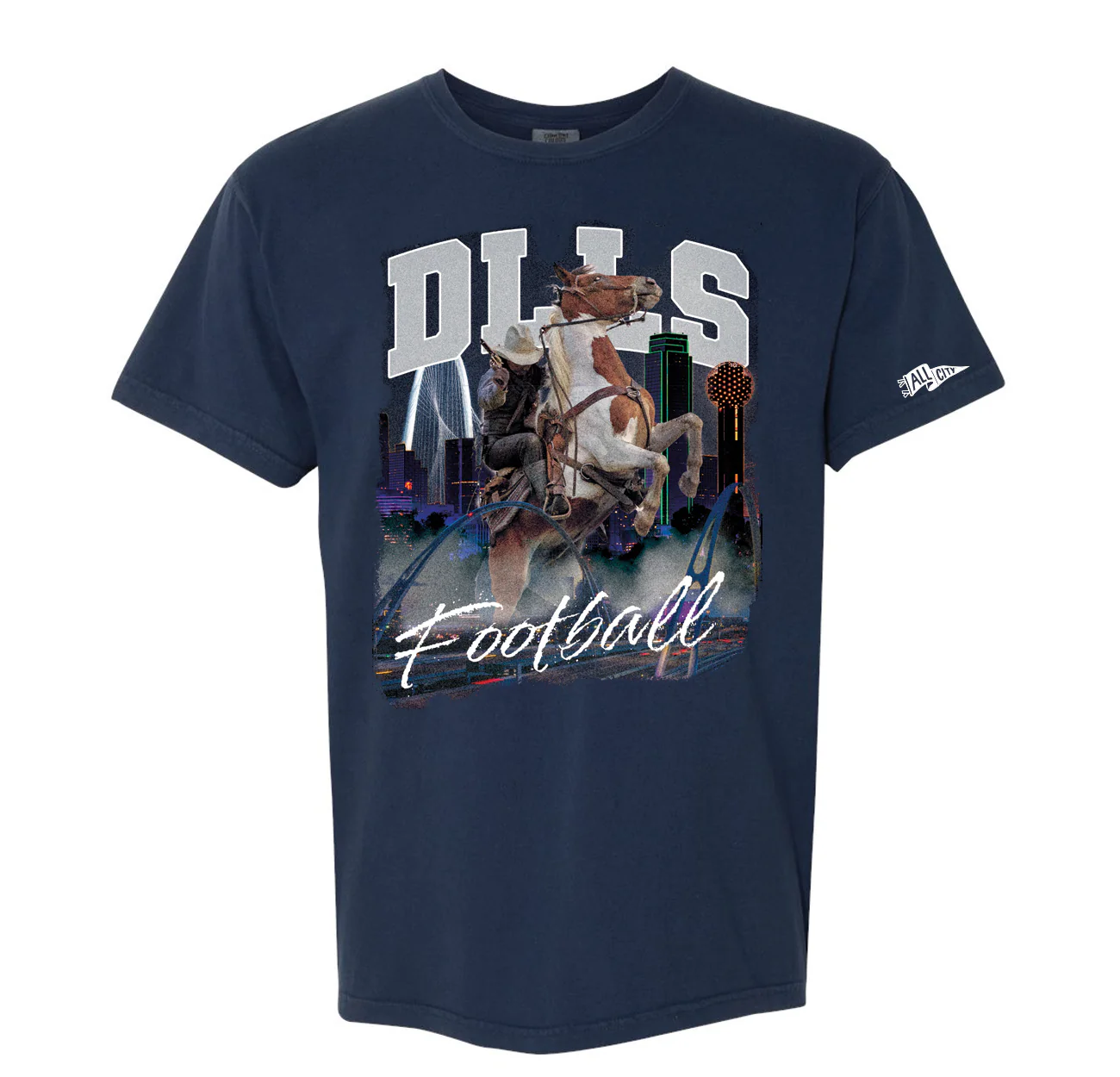 DLLS Football Collage Tee