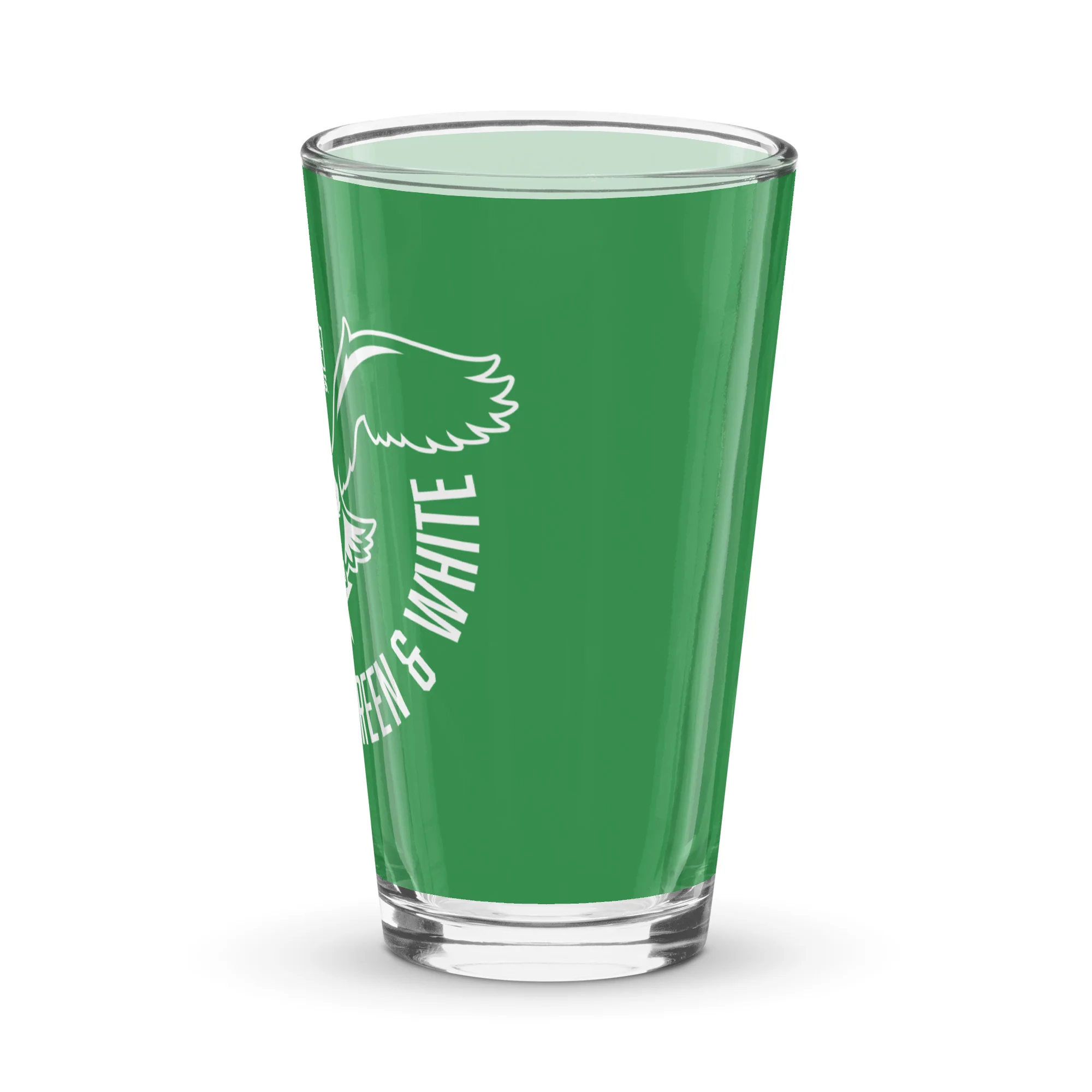 DLLS Glory to the Green and White Pint Glass - Image 4