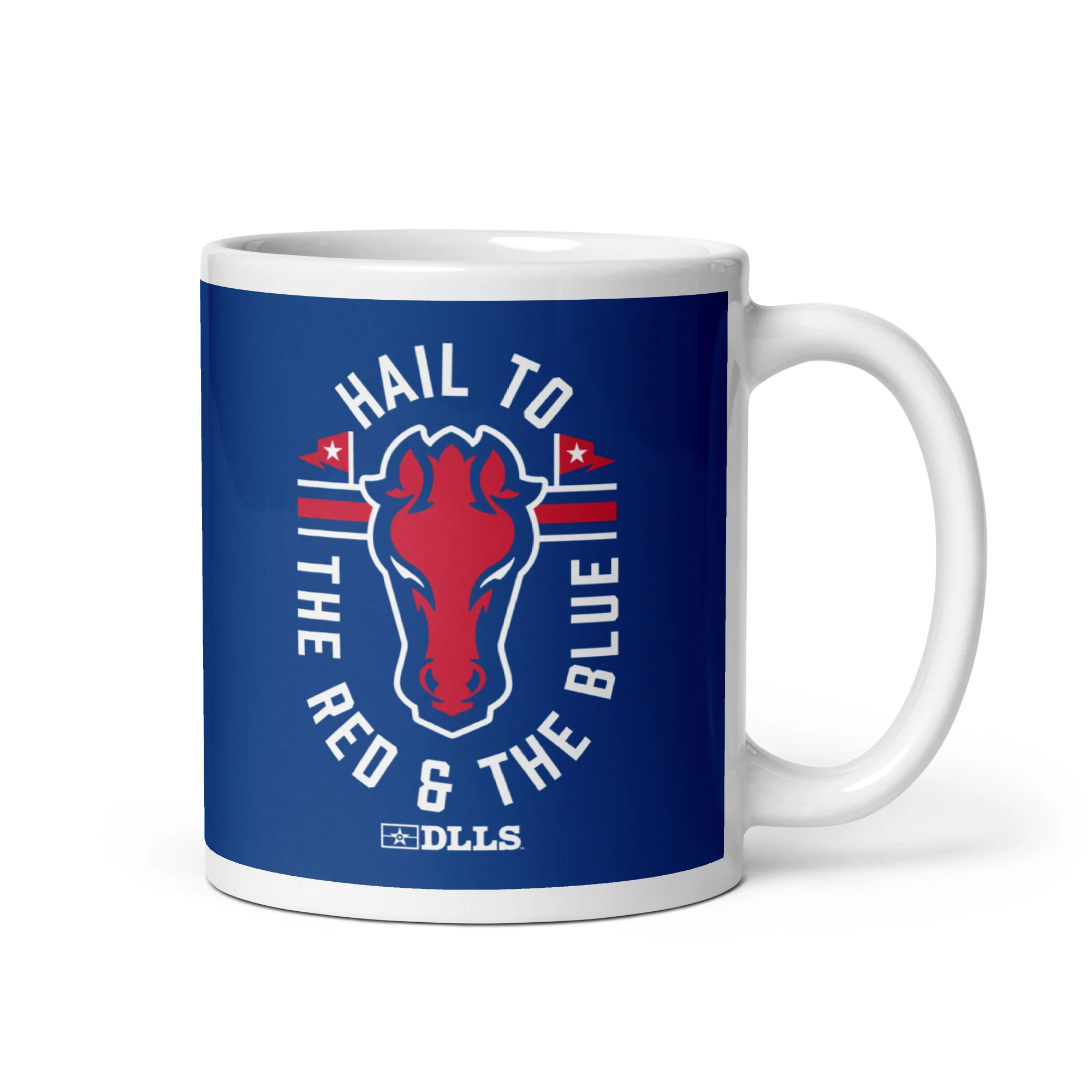DLLS Hail to the Red and the Blue Mug