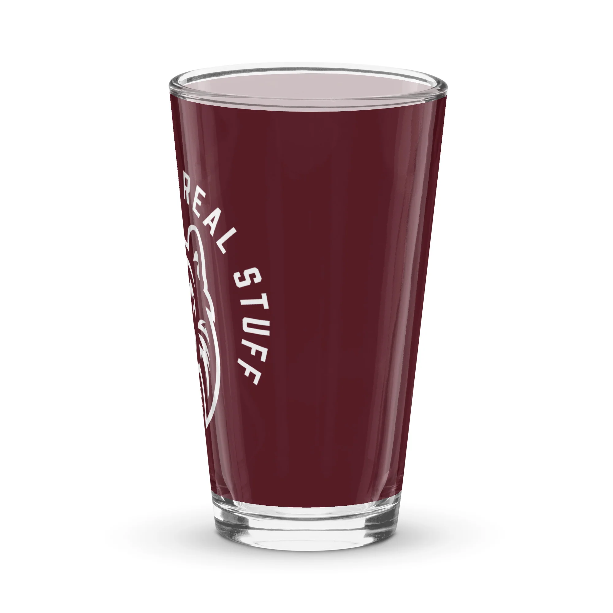 DLLS Rough Tough Real Stuff Pint Glass - Image 4