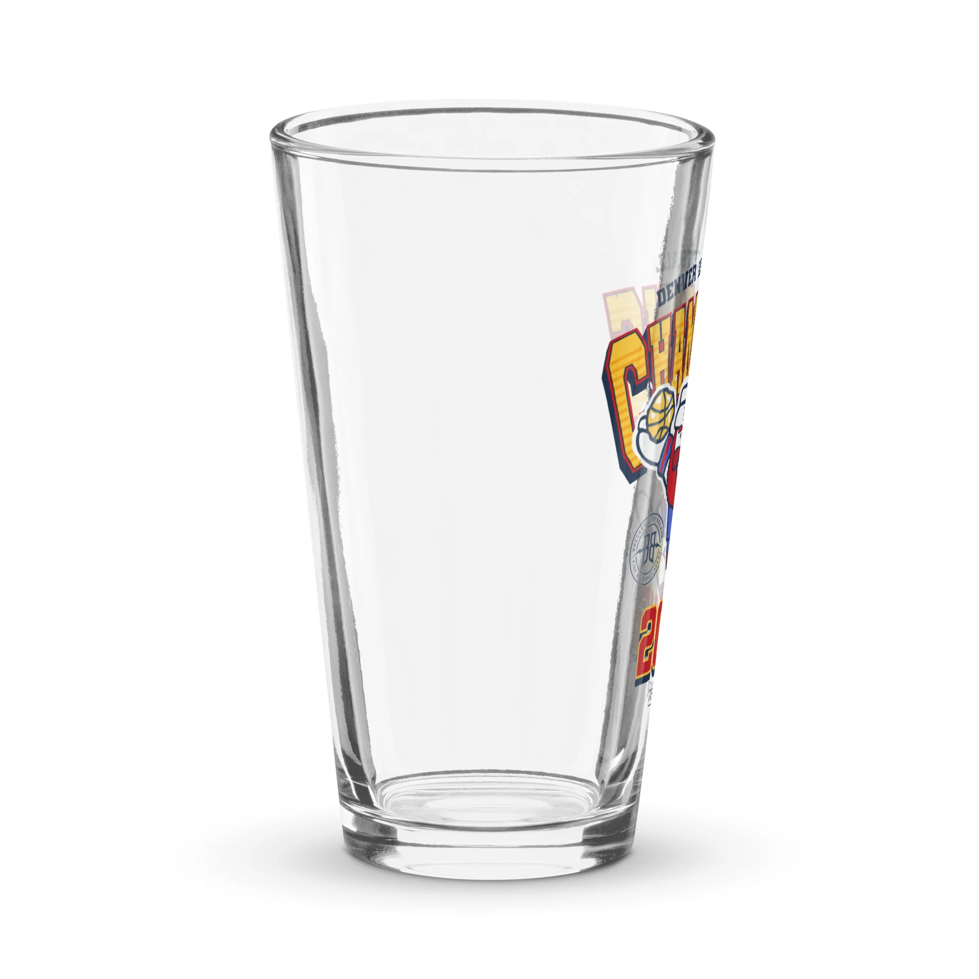 DNVR 2023 Maxie Championship Basketball Pint Glass - Image 3