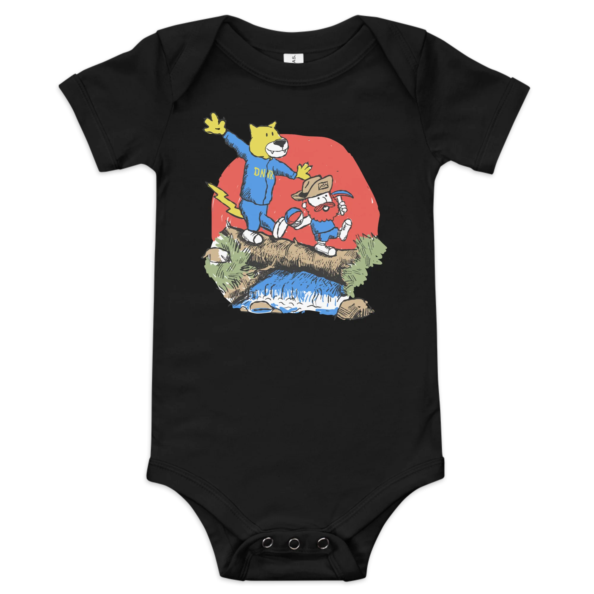 DNVR Cartoon Friends Baby Onesie - Image 2