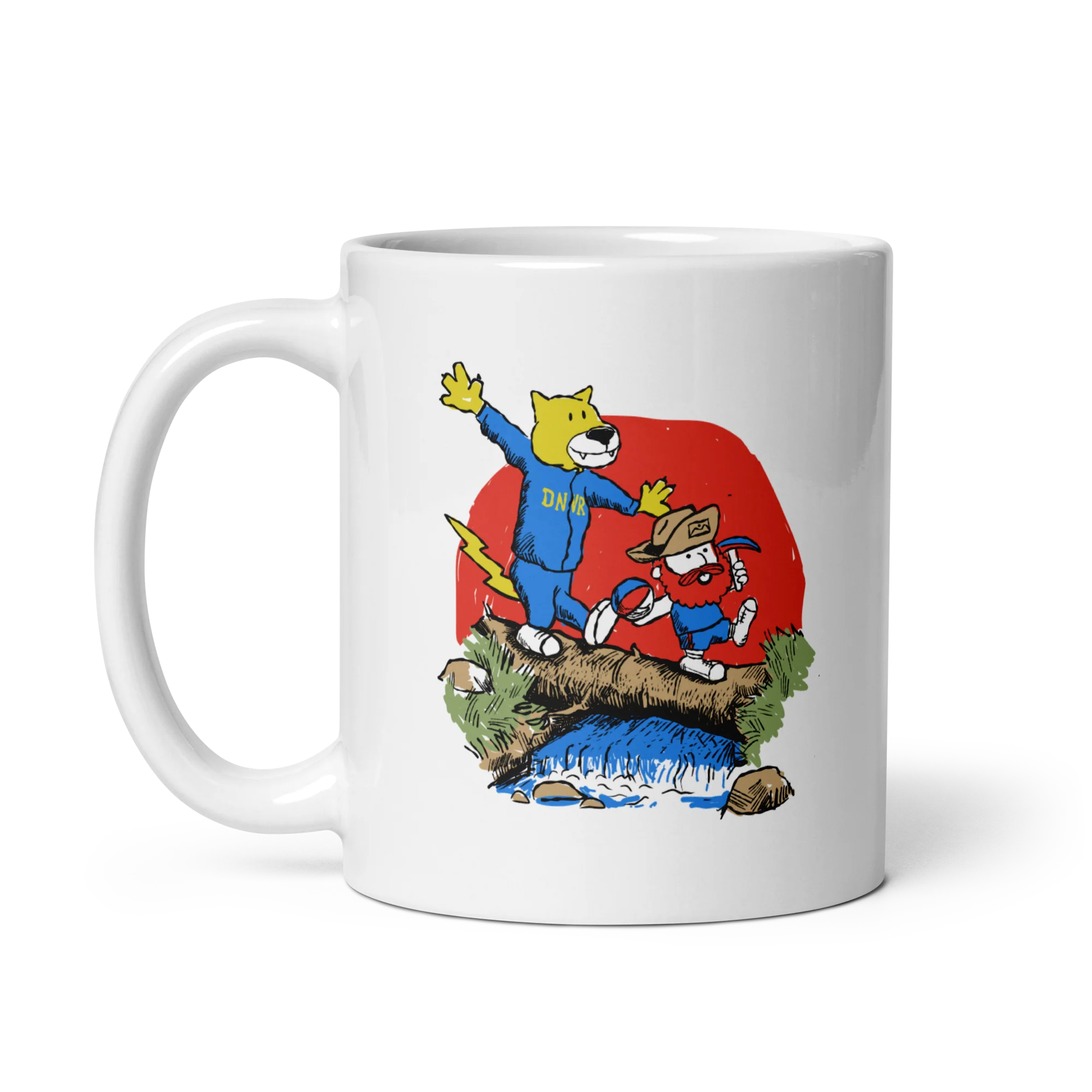 DNVR Cartoon Friends Mug - Image 2
