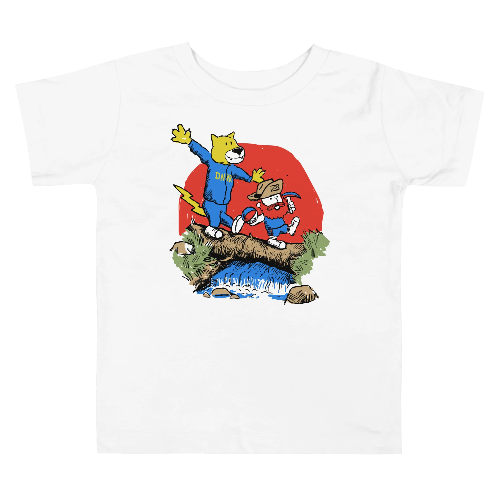 DNVR Cartoon Friends Toddler Tee - Image 2