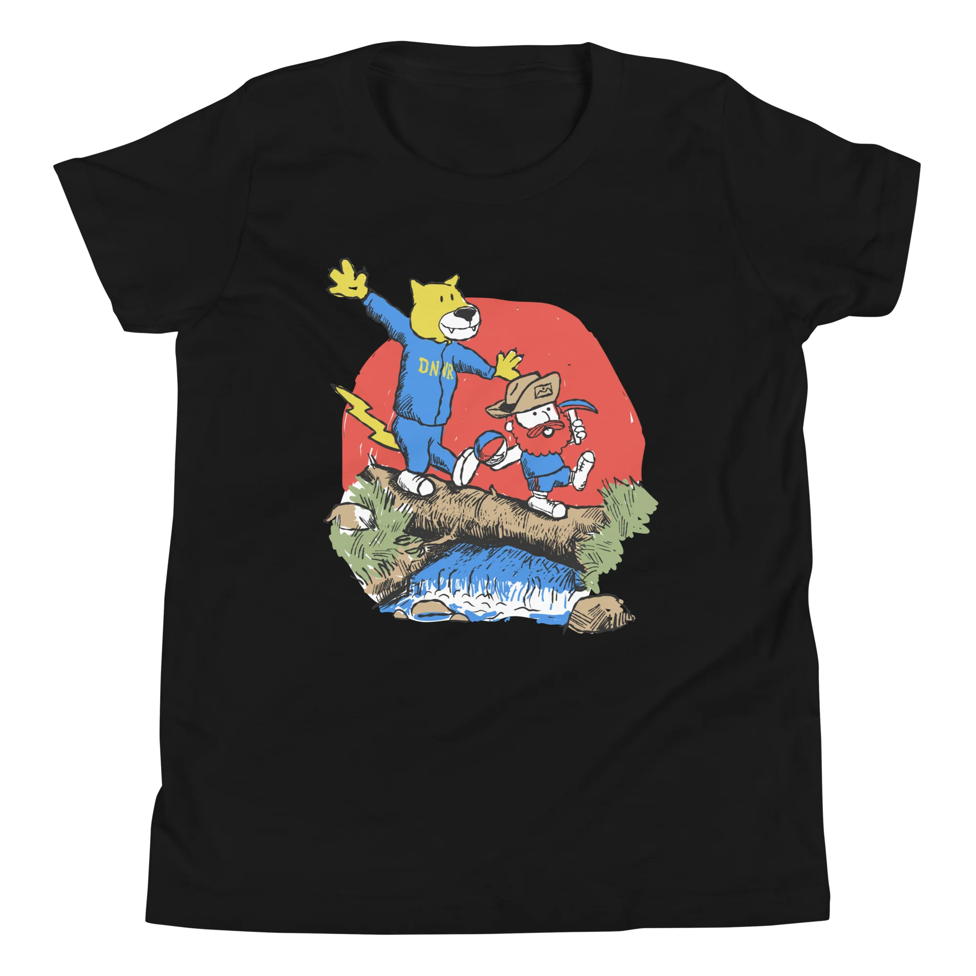 DNVR Cartoon Friends Youth Tee - Image 2