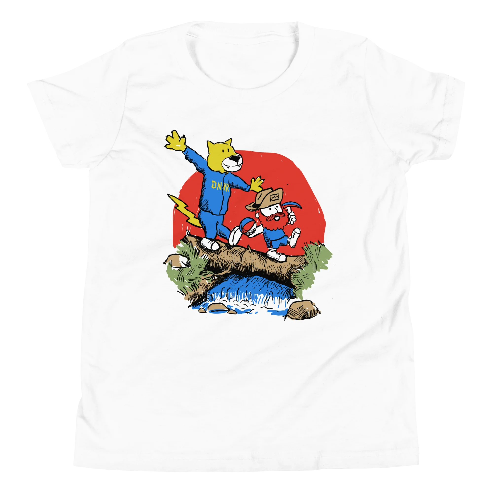 DNVR Cartoon Friends Youth Tee - Image 3