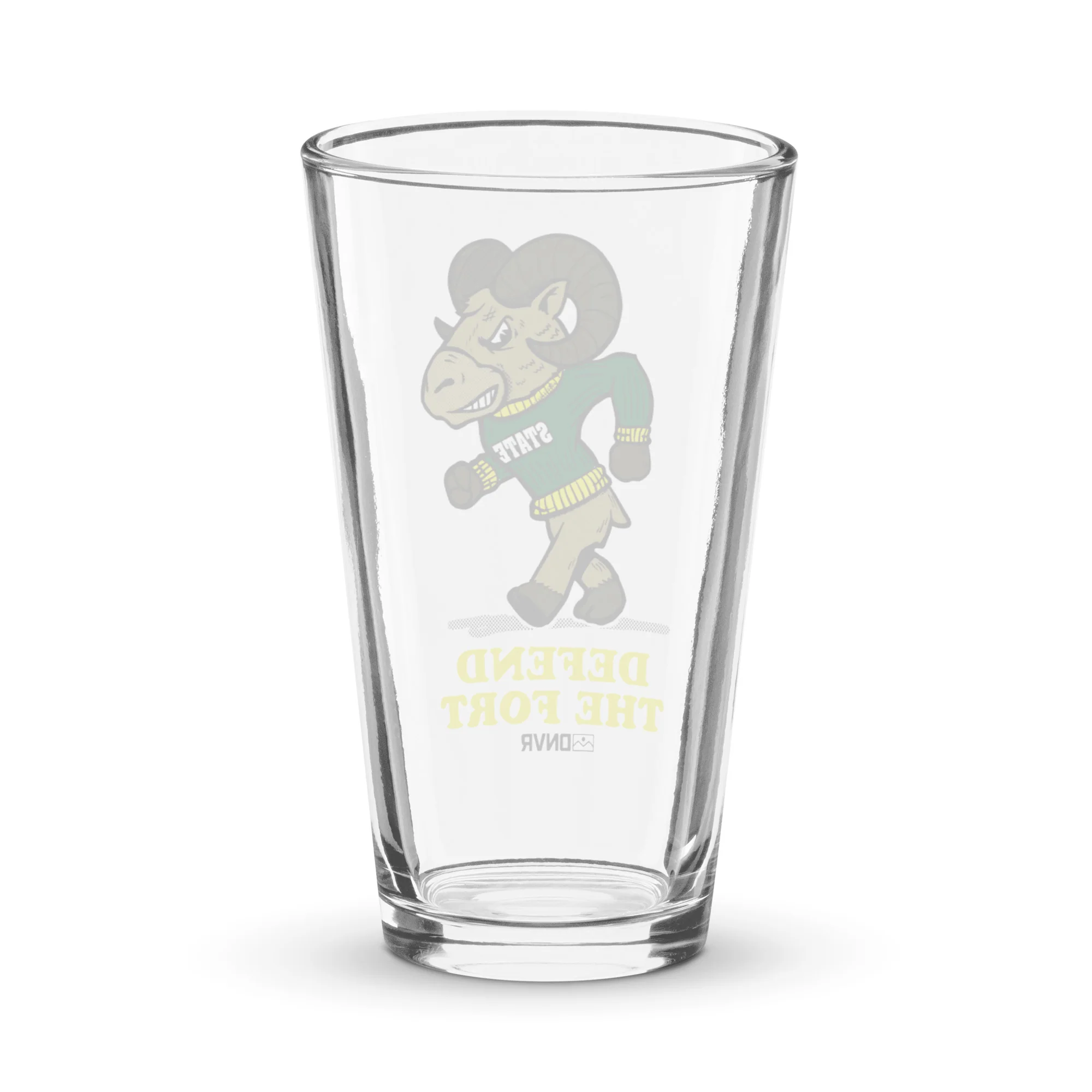 DNVR Defend the Fort Pint Glass - Image 2