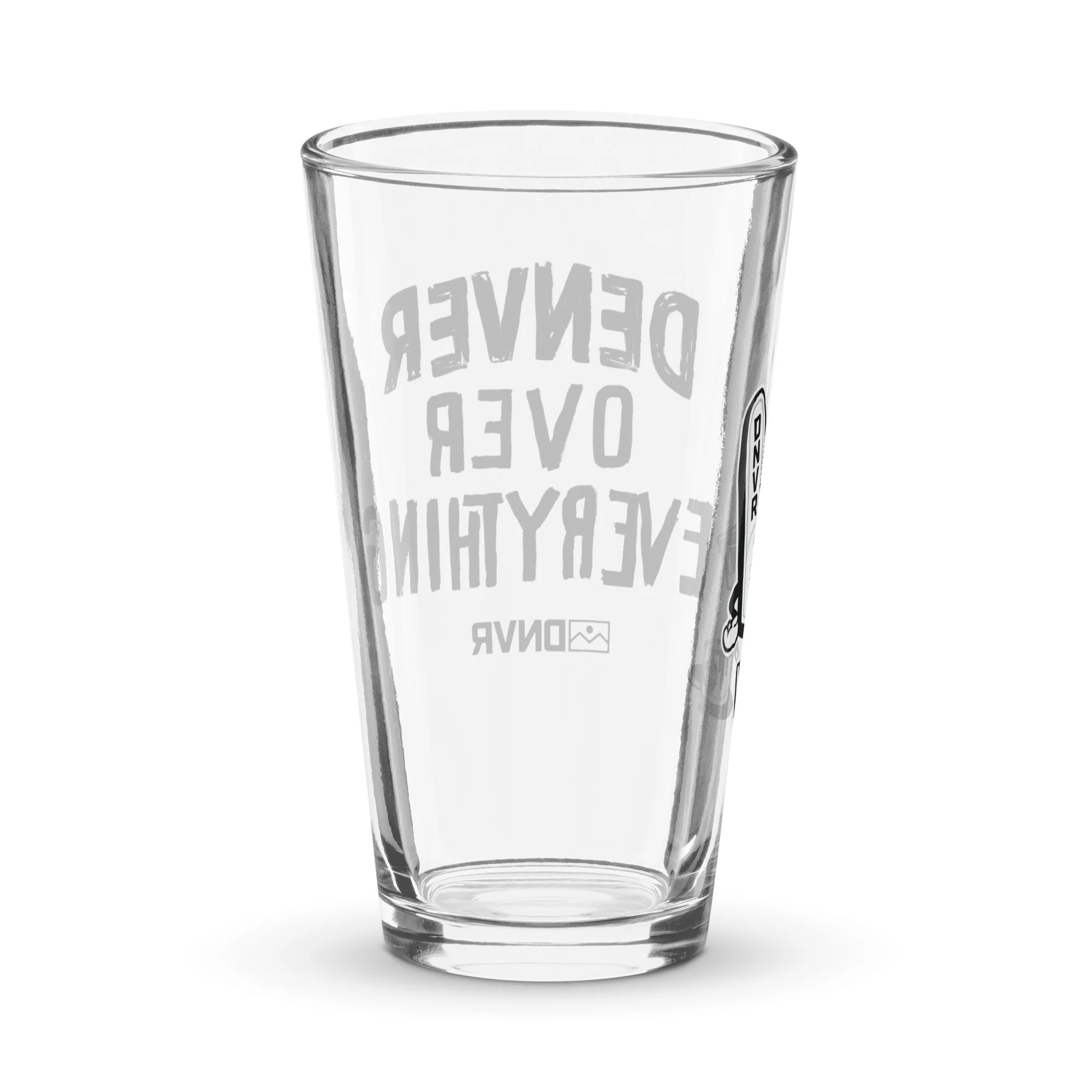 DNVR Denver Over Everything Pint Glass - Image 2