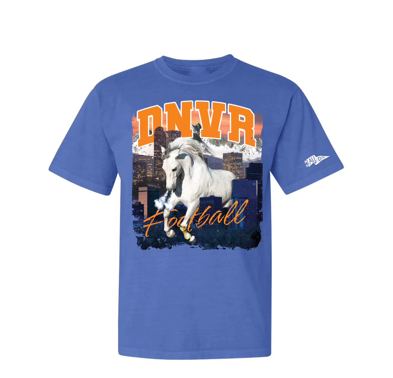 DNVR Football Collage Tee