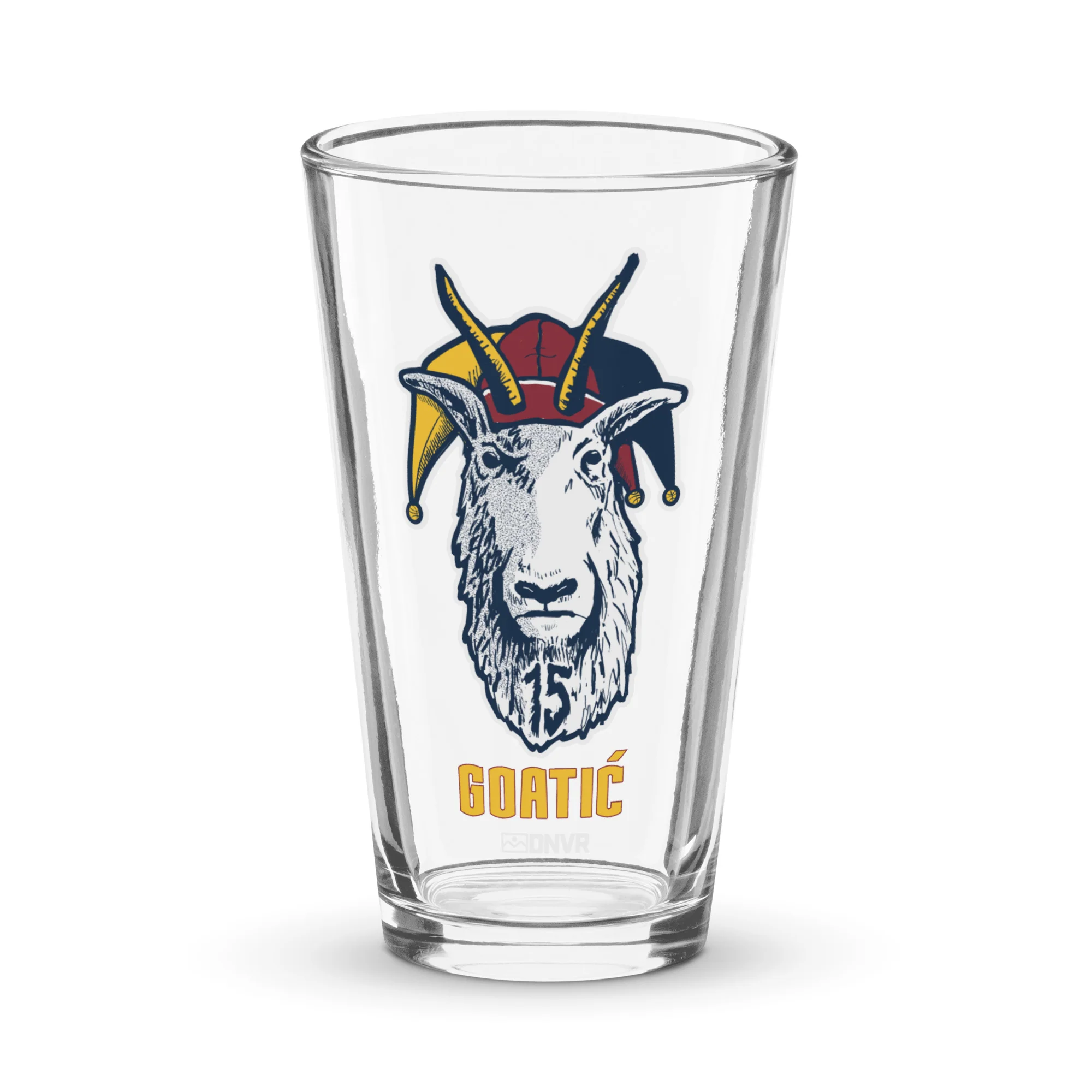 DNVR The Mountain GOAT Pint Glass