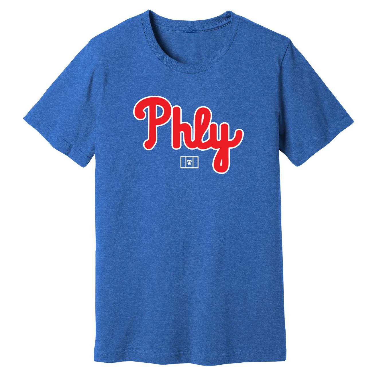 PHLY Baseball Script Tee