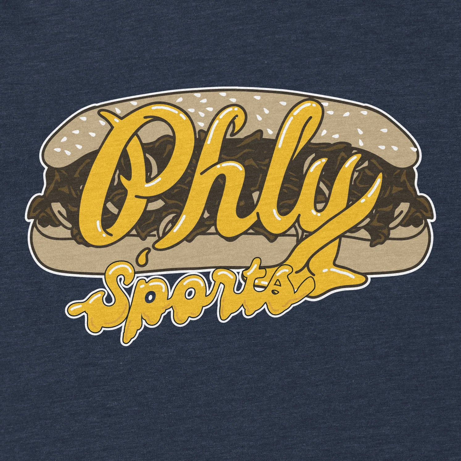 PHLY Cheesesteak Tee - Image 2