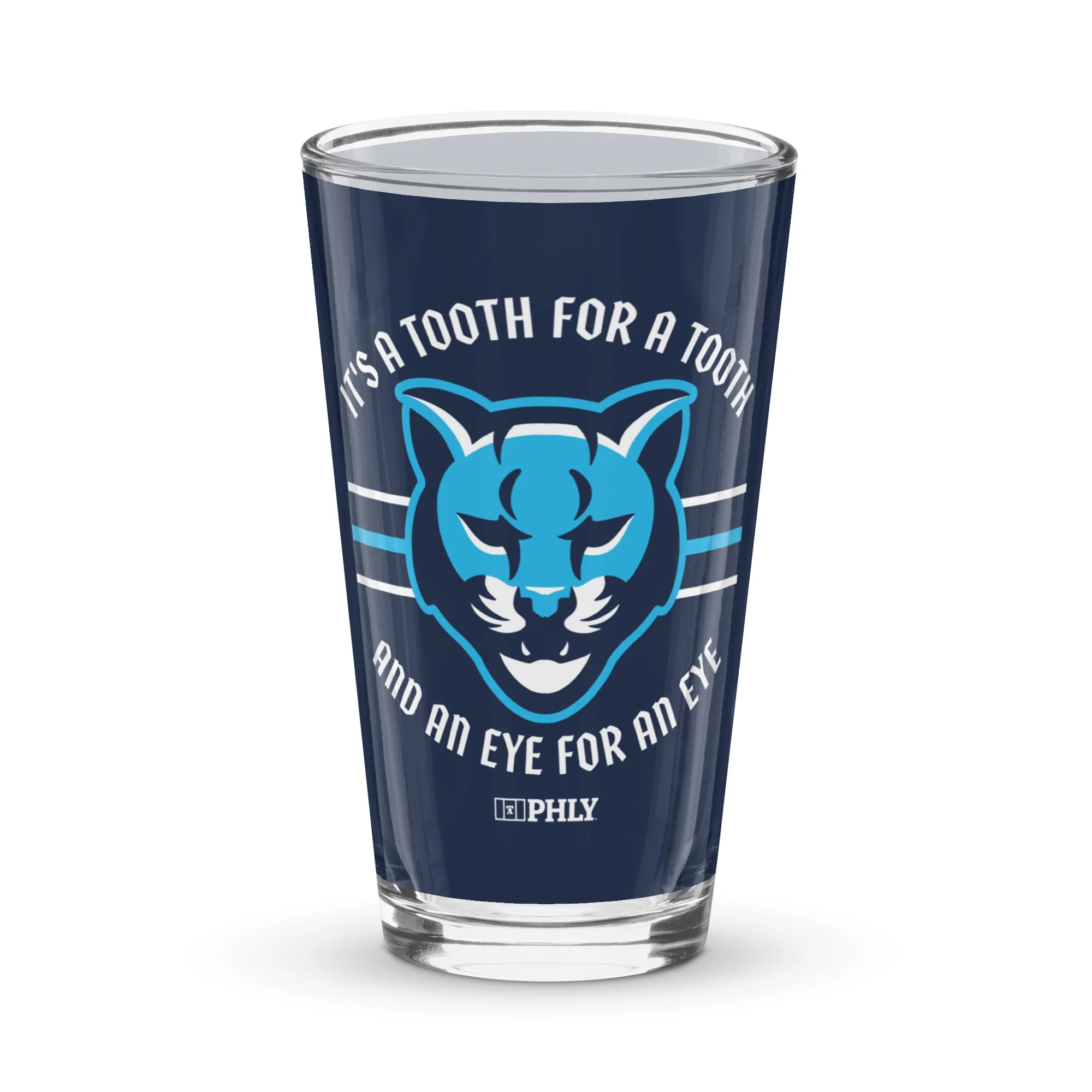 PHLY Eye For An Eye Pint Glass