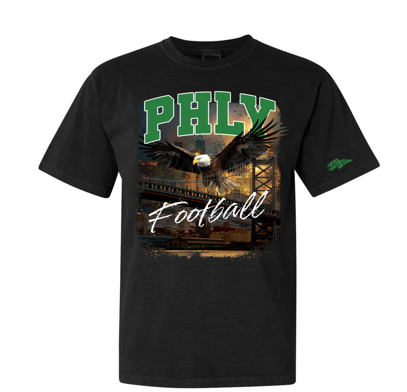 PHLY Football Collage Tee