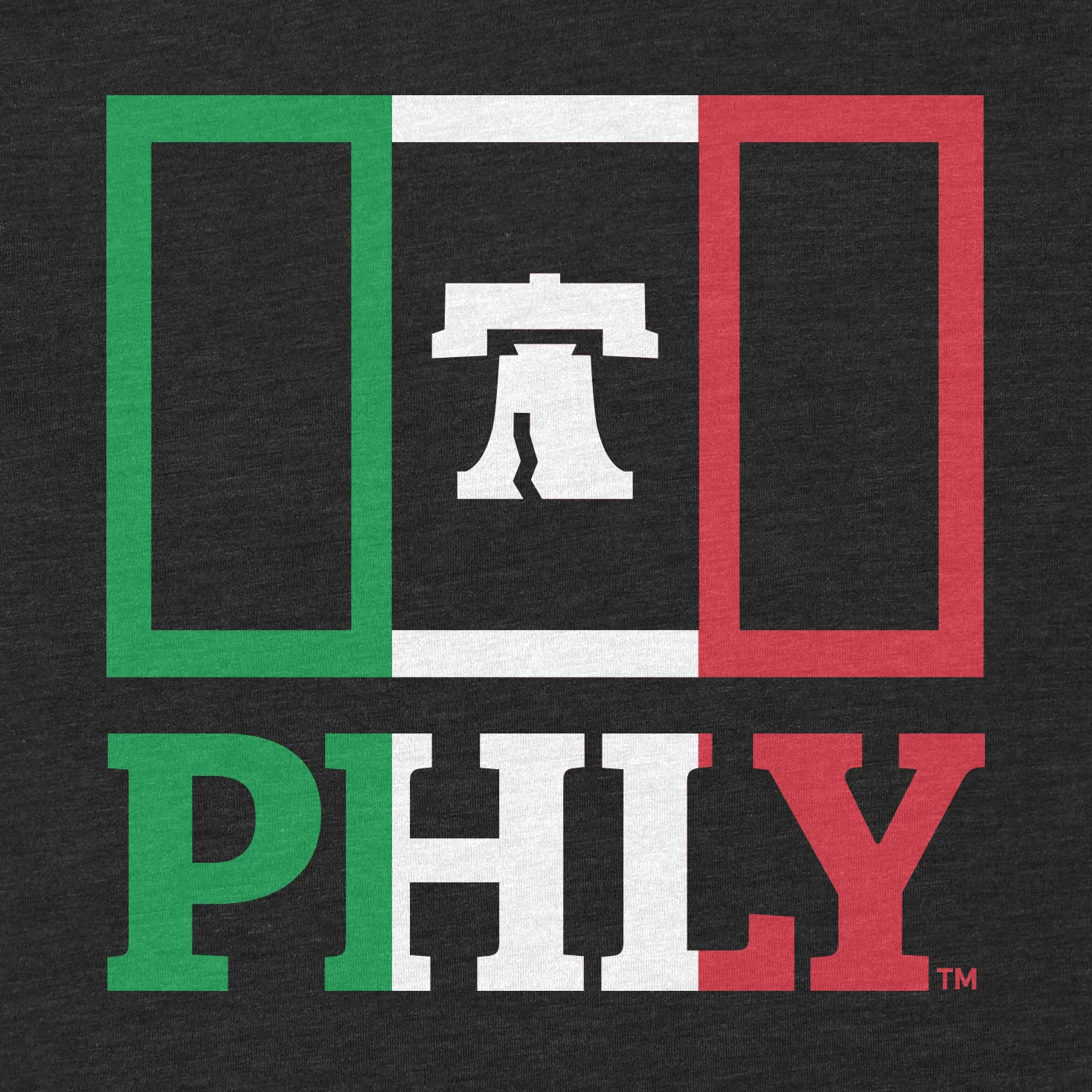 PHLY Italy Flag Stack Tee - Image 2