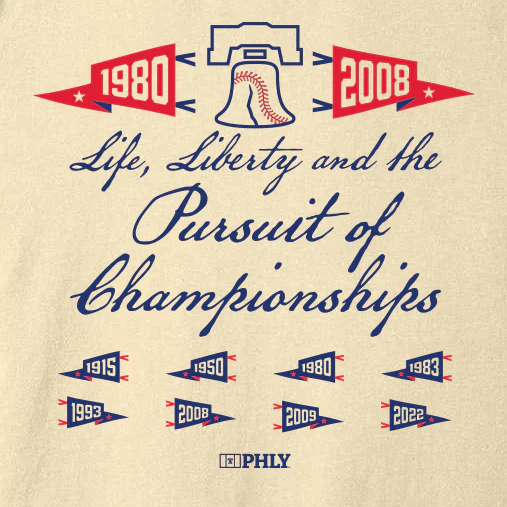PHLY Pursuit of Championships Tee - Image 2