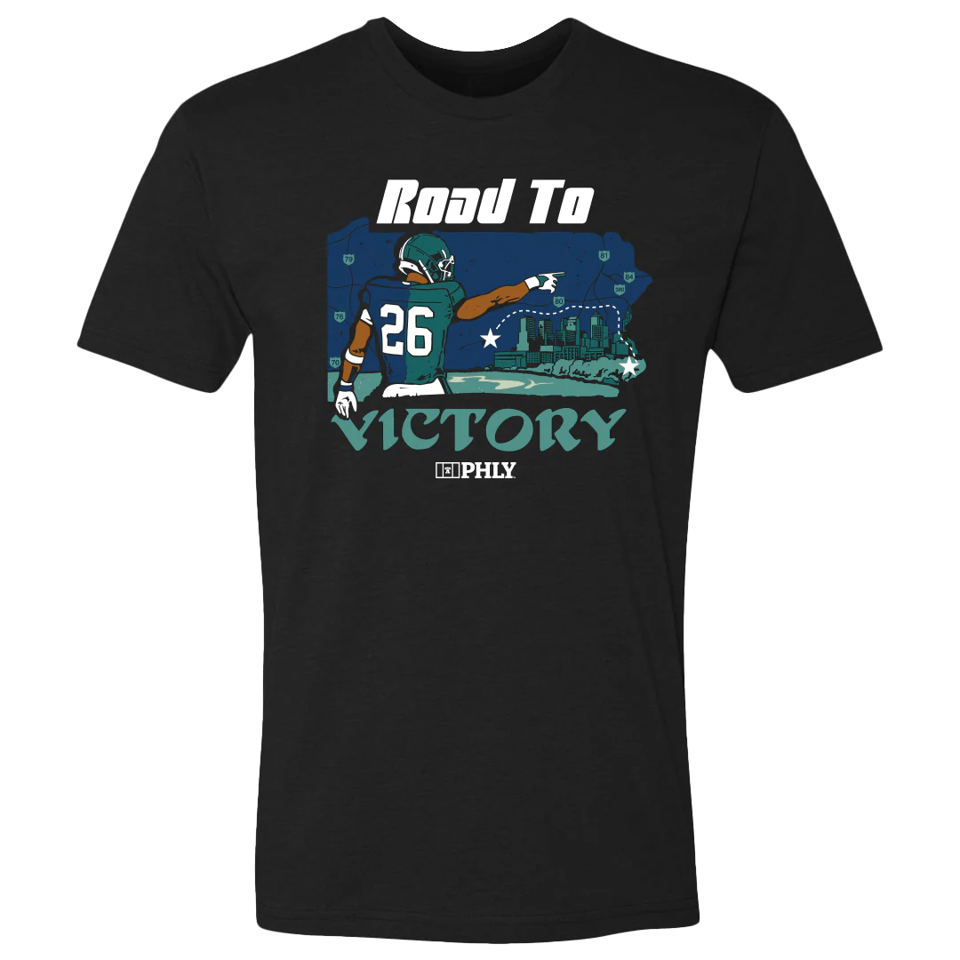 PHLY Road to Victory Tee