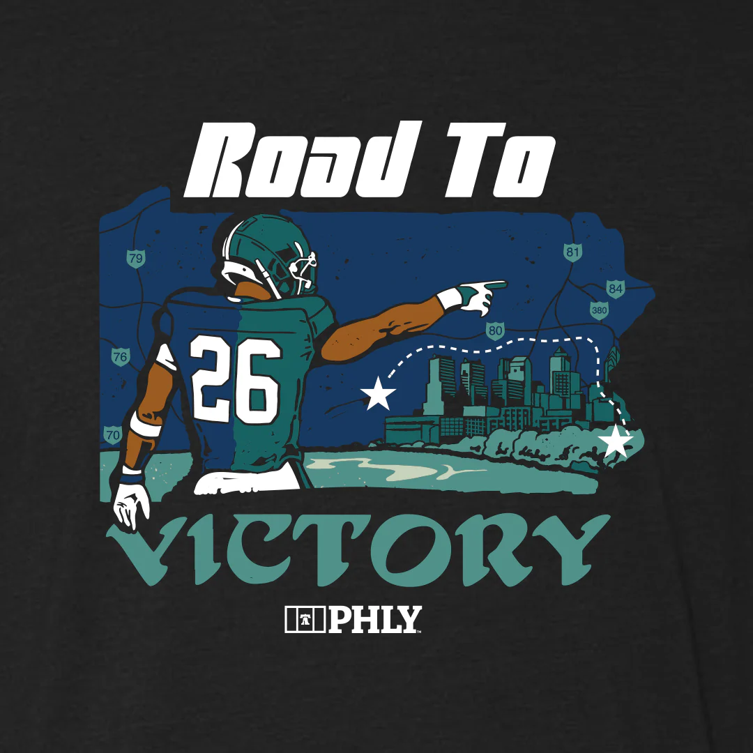 PHLY Road to Victory Tee - Image 2