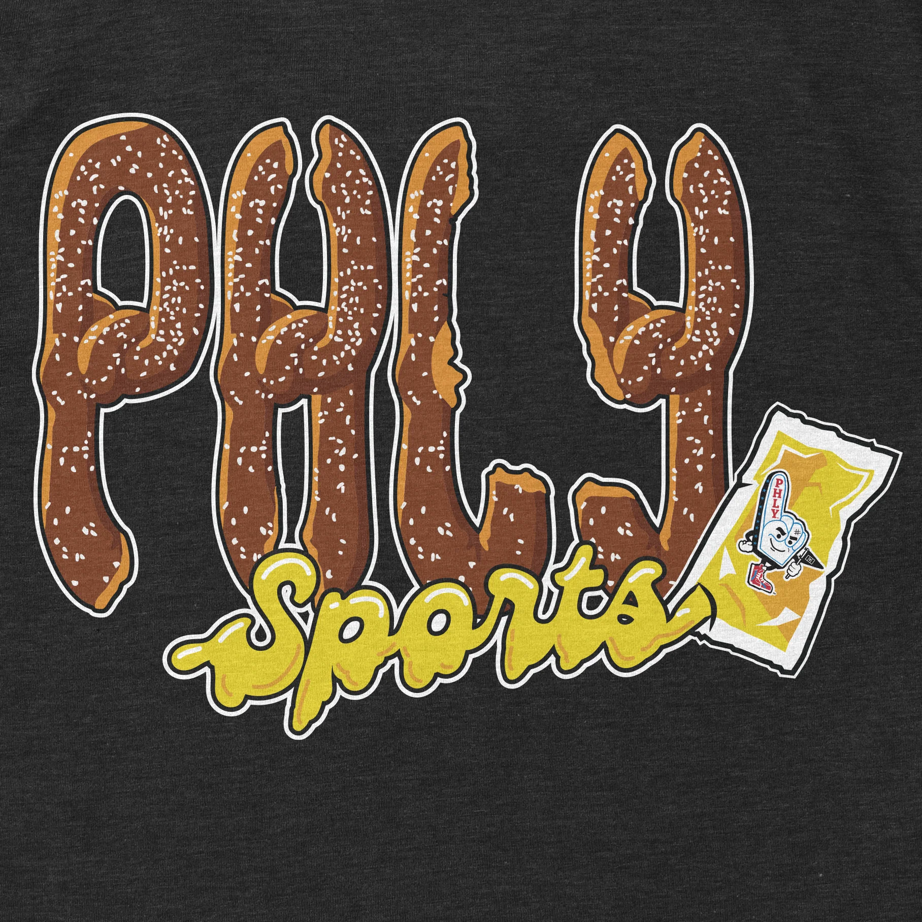 PHLY Sports Pretzel Tee - Image 5
