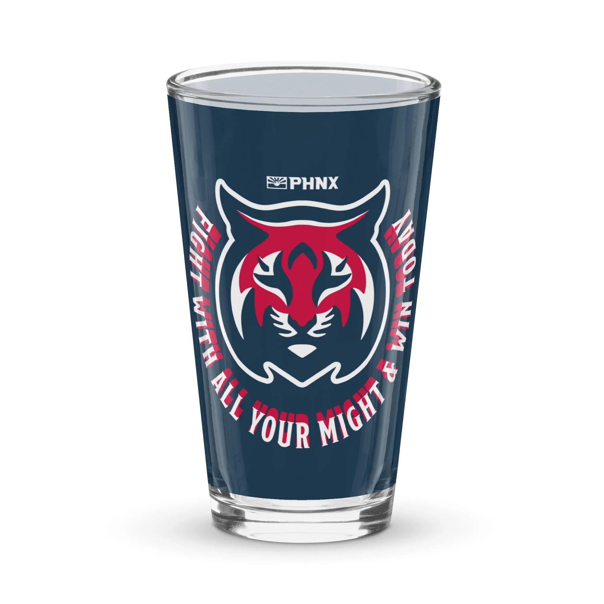 PHNX Win Today Pint Glass